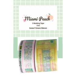 Washi Tape Miami Peach
