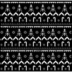 Stencil Christmas Sweater-...