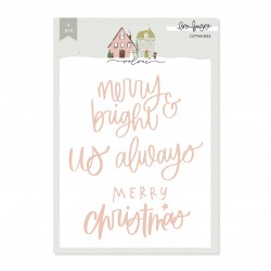 Troquel Merry and bright -...