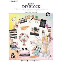 Essentials Diy Block - Love...