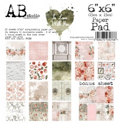 Paper Pad 6x6" In Love with...