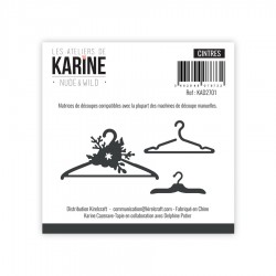Troquel Trio de cintres Nude and wild - Les Ateliers de Karine