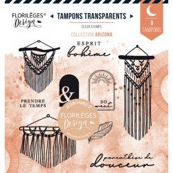 Sello Transparente ESPRIT BOHÈME - Arizona - Florilèges Design