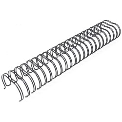 Pack Wire-O-Espirales 38,1mm Negro - Artis Decor