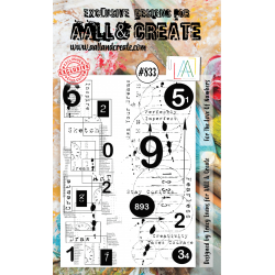 Aall&Create Sello No.833 - For the Love of Numbers