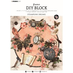 Steampunk Dreams - Essentials Diy Block - Studio Light