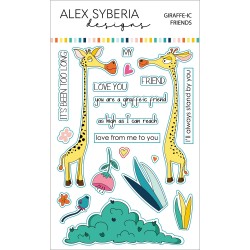 Giraffe-ic Friends - Set de Troqueles Coordinado - Alex Syberia