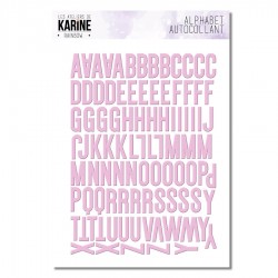 Alfabeto Rose - Rainbow - Les Ateliers de Karine