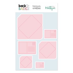 Troquel Mini sobres con Postal - Back to Basics - Mintopia