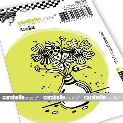 Sello de Caucho Mini "Un Bouquet pour toi" - Carabelle Studio